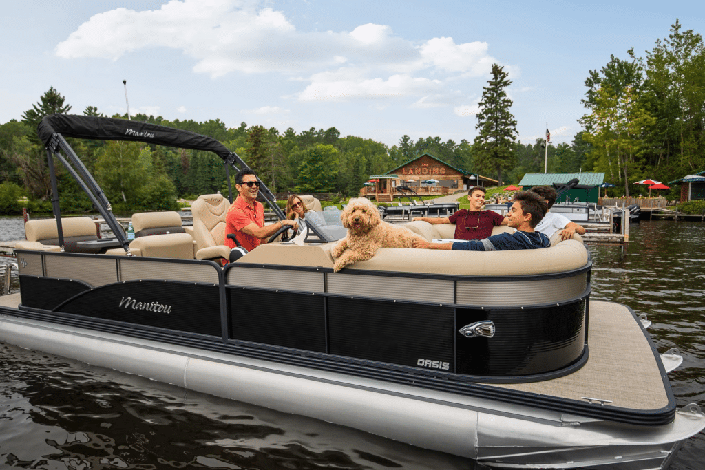 Summer fun with your Manitou Pontoon Boat