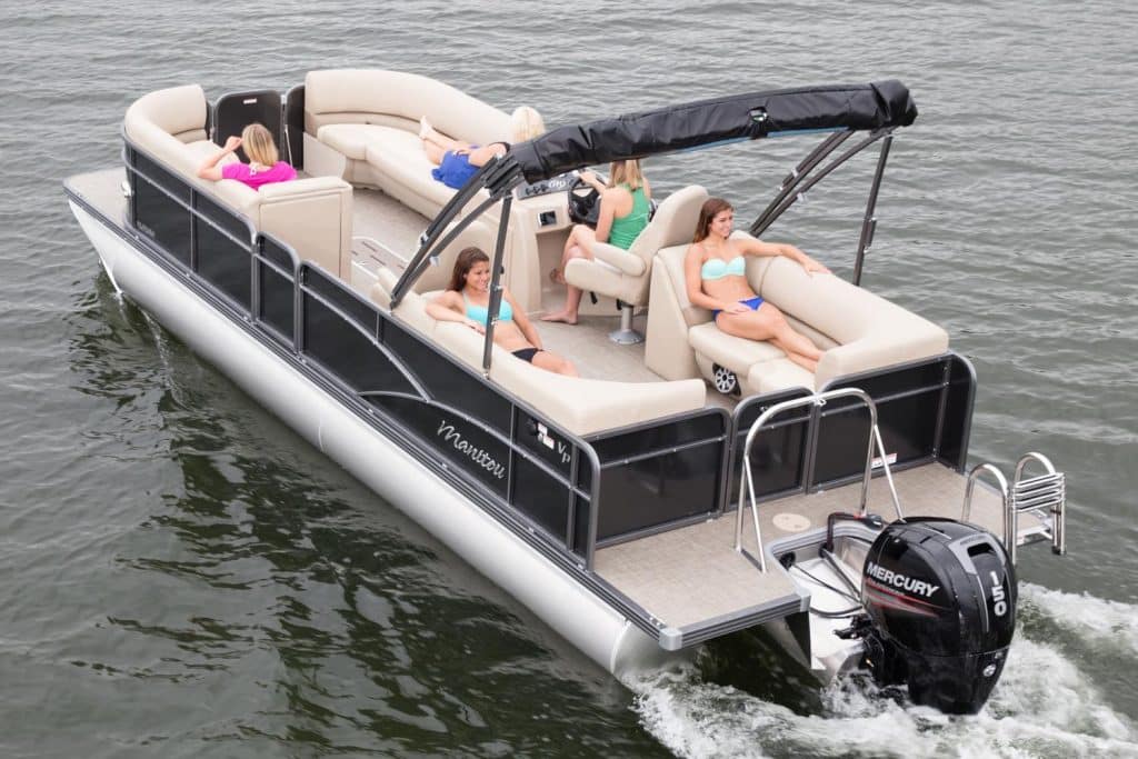 HE Powersports | Manitou Pontoon Boat for sale